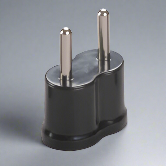 Voltage Valet Non-Grounded Adaptor Plug - PBC-1 - Type B | Continental Europe Black