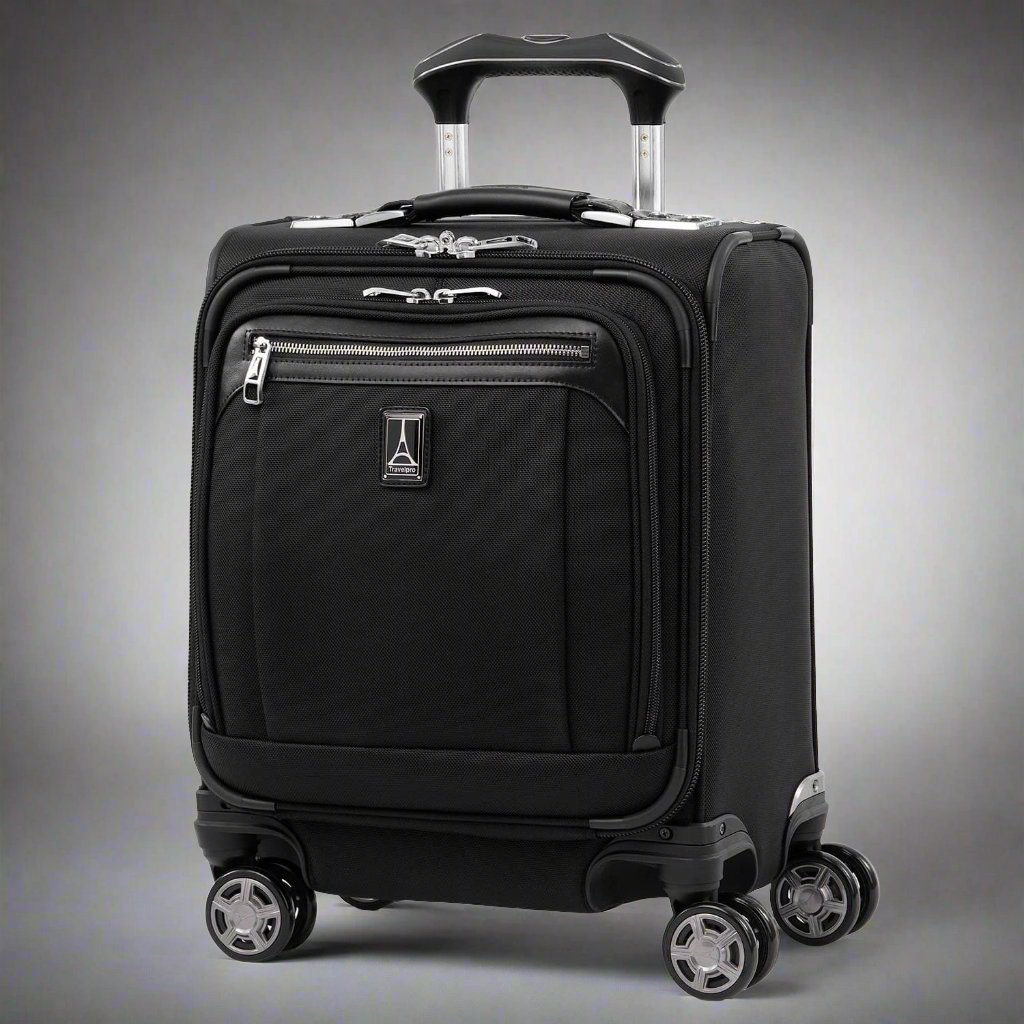 Travelpro Platinum Elite 18.5” Softside Carry-On Spinner Tote - 4091813 Black