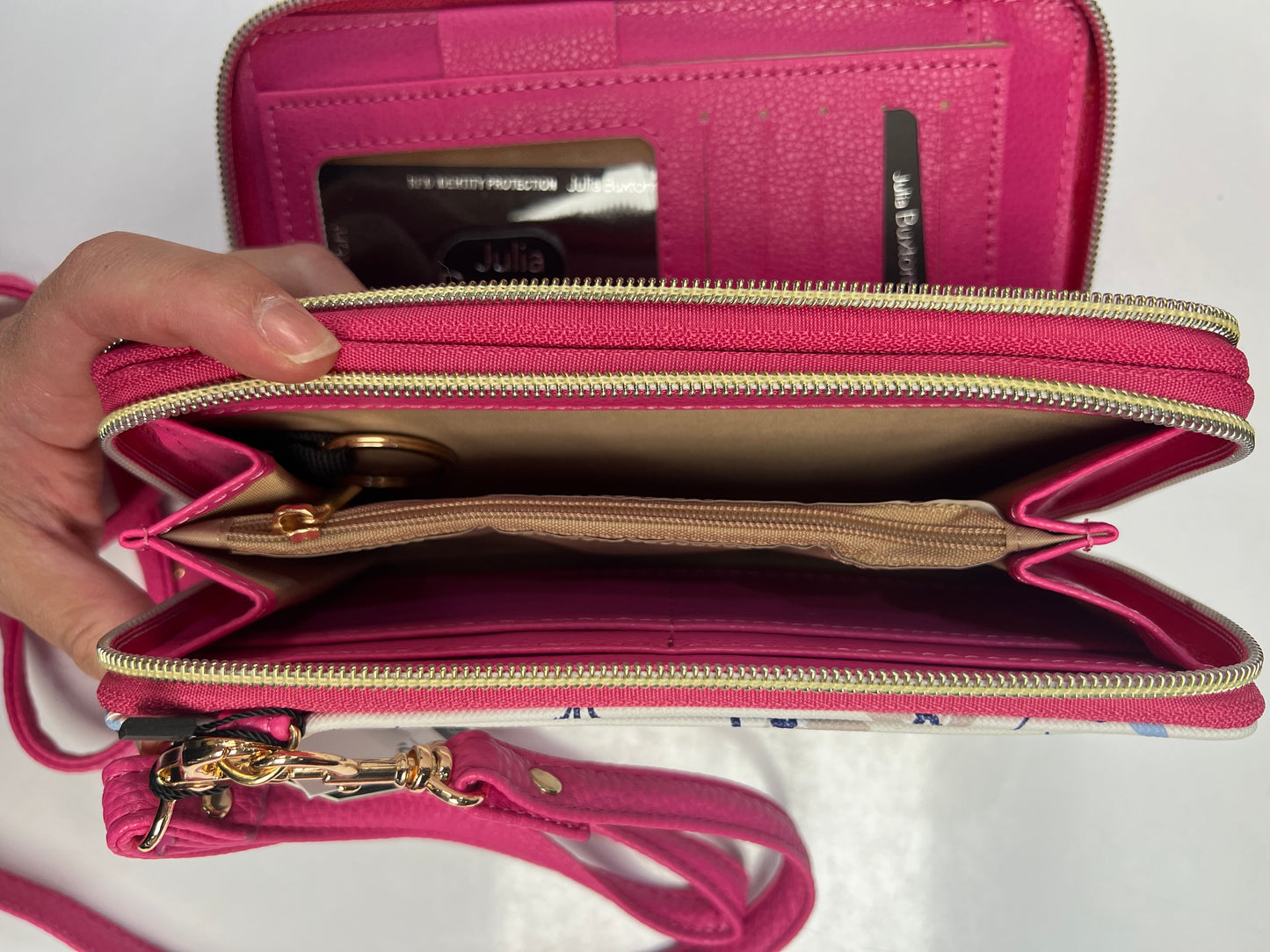 Buxton Trudy Everywhere Wallet on a String-Vegan