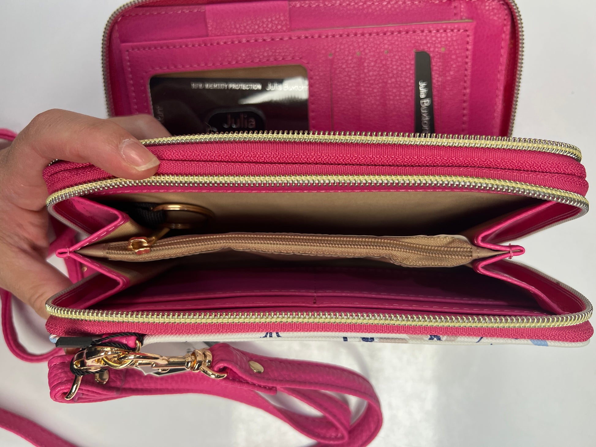Buxton Trudy Everywhere Wallet on a String-Vegan