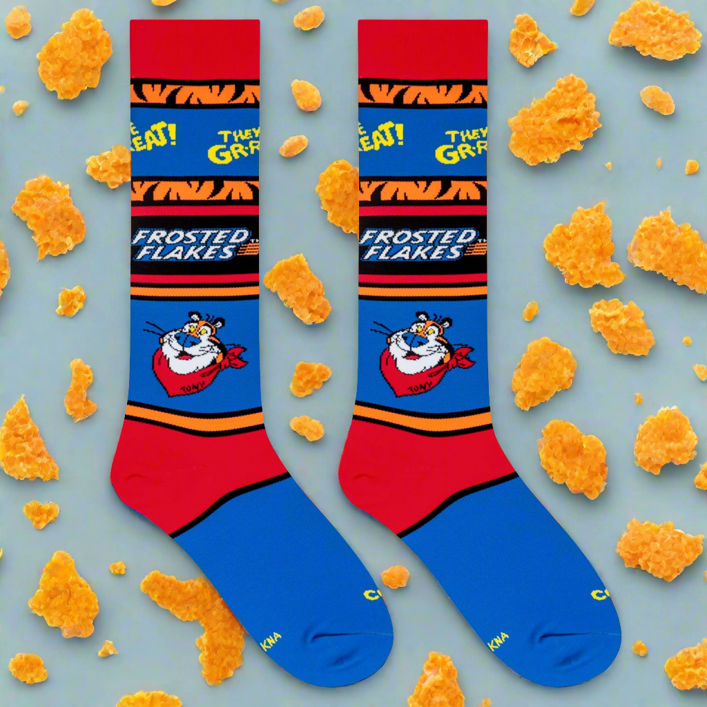 Tony the Tiger Compression Socks (Large, men’s size 8-12, women’s size 10-13) Tony The Tiger Large