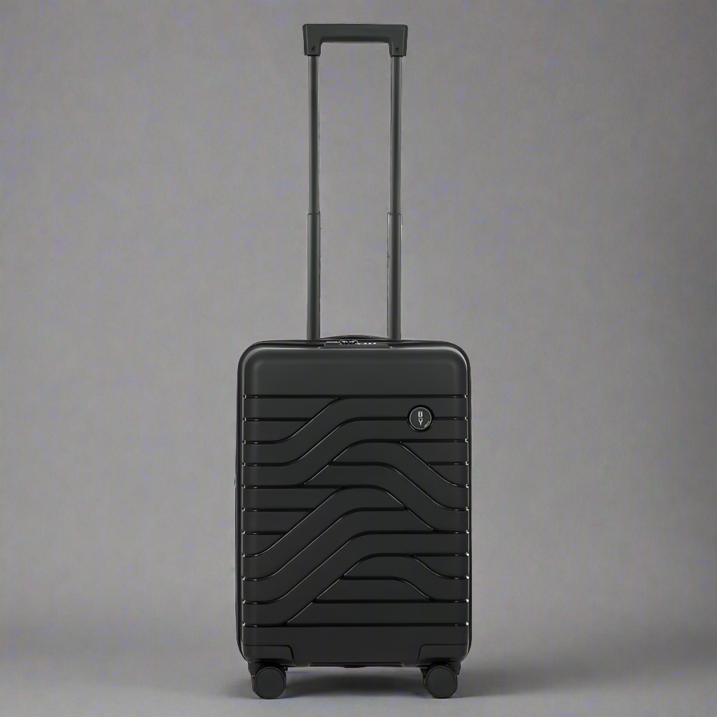 Bric's Ulisse 21" Carry-On Hardside Expandable Spinner Black