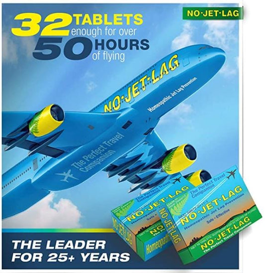 NO-JET-LAG jet lag prevention (32 Pills)