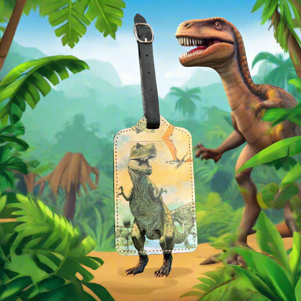 Luggage Tag - Dinosaurs Dino Tag 3