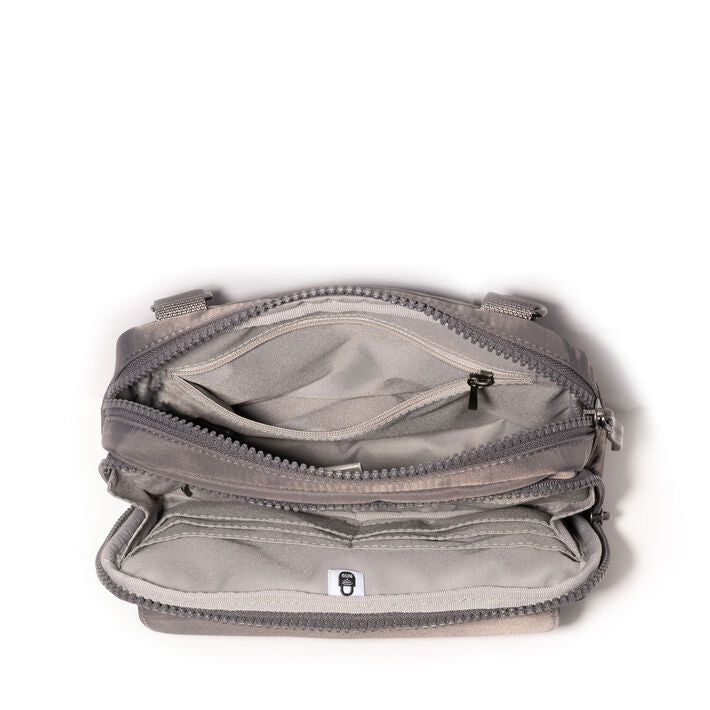 Baggallini Modern Double Zip RFID Crossbody