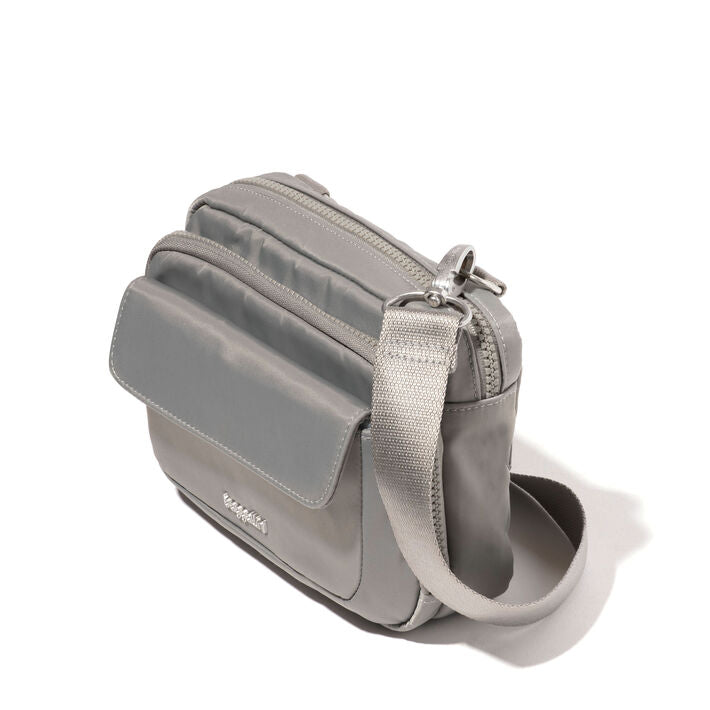 Baggallini Modern Double Zip RFID Crossbody