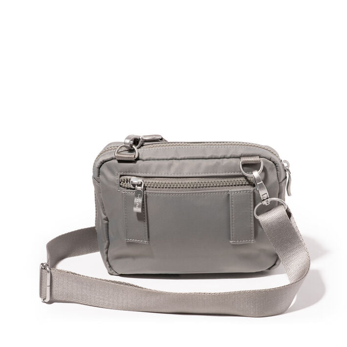 Baggallini Modern Double Zip RFID Crossbody