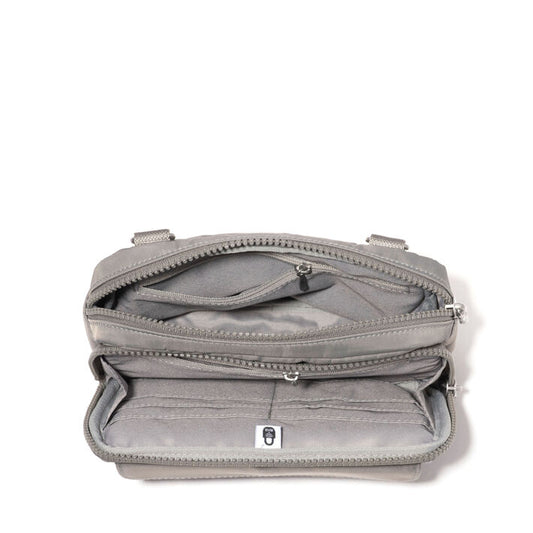Baggallini Modern Double Zip RFID Crossbody