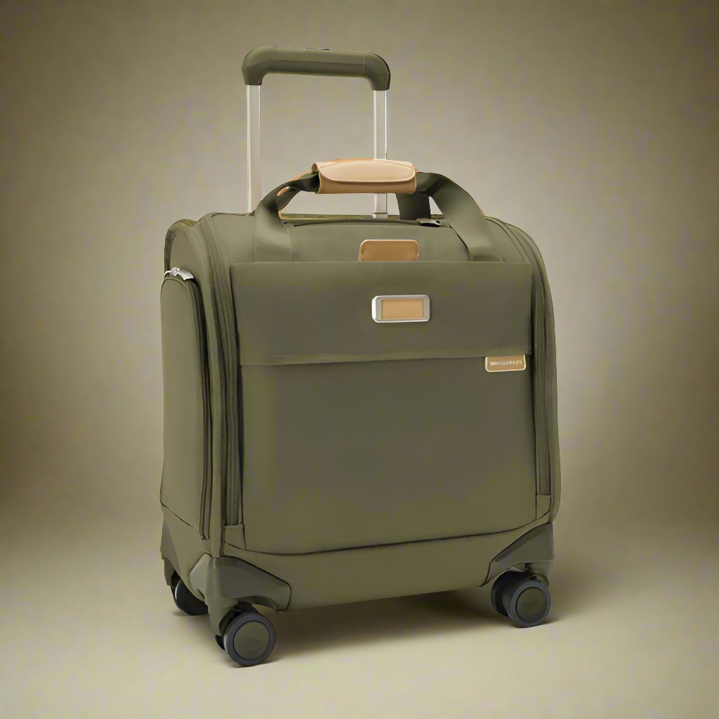 Brigg’s & Riley Baseline Softside Cabin Spinner (Free Monogram)- BLU116SP Olive