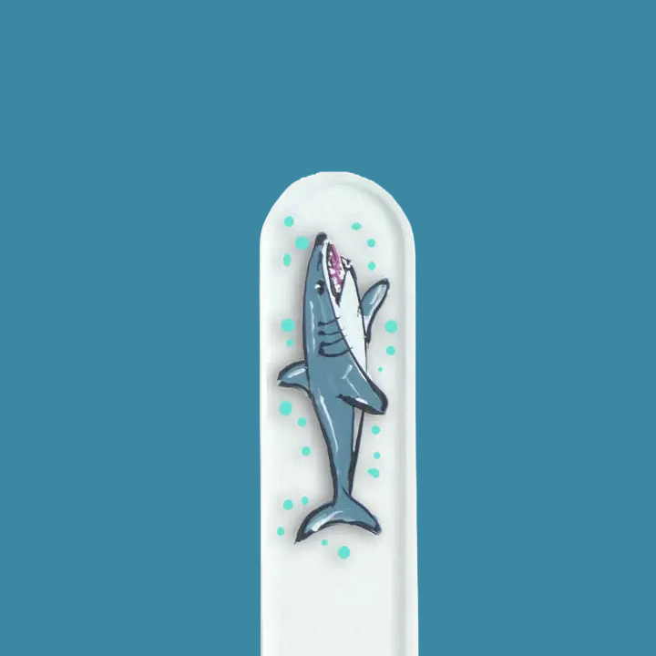 Czech Crystal Nail File - Size Small- Hand Painted Collection