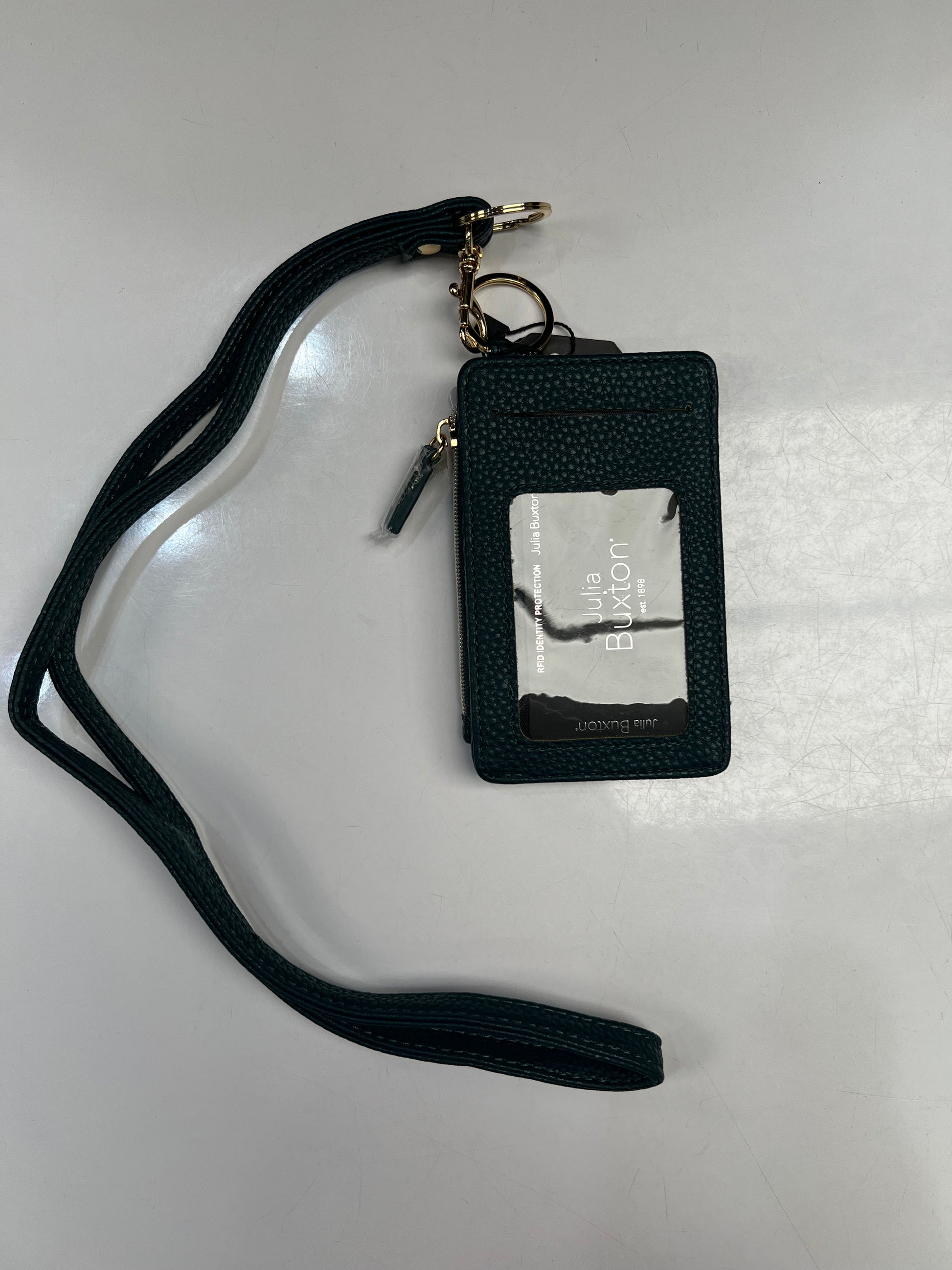 Julia Buxton RFID Vegan ID/Credit Card Lanyard Wallet