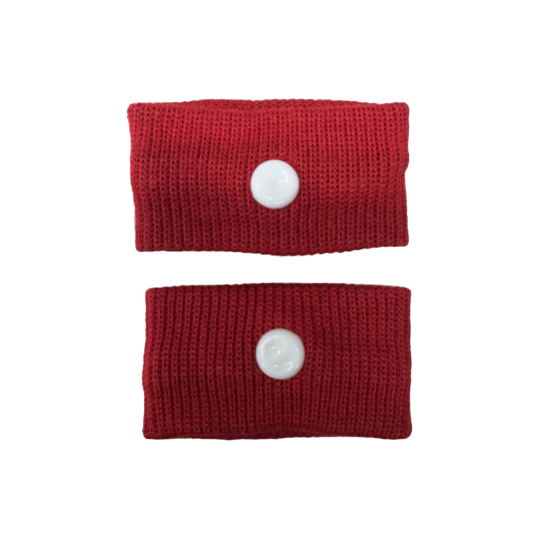 Anti-Nausea Wristbands (1 pair) Red