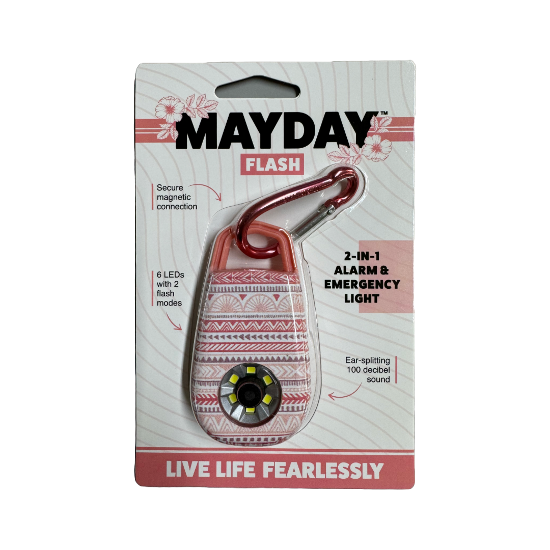 Mayday Ultra Flash 2-in-1 Alarm & Emergency Light With Carabiner Clip Southwest
