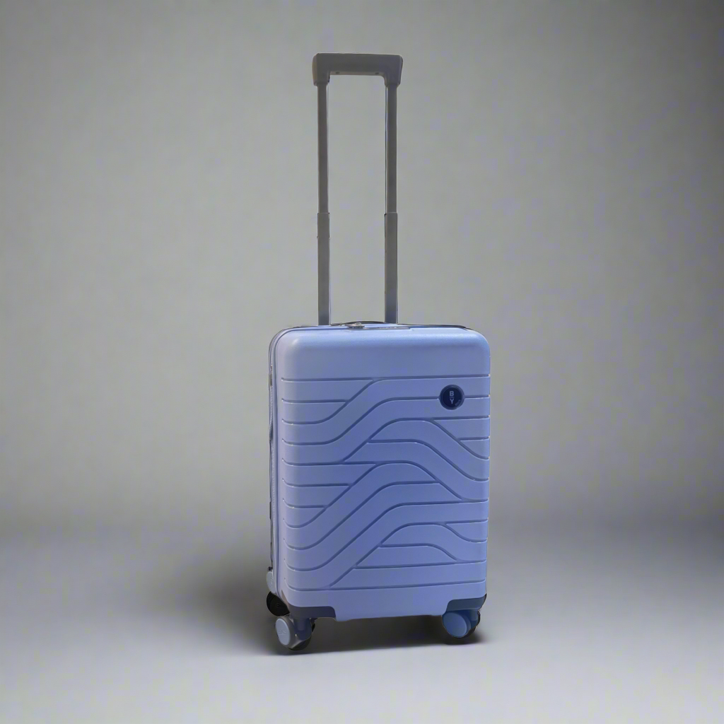 Bric's Ulisse 21" Carry-On Hardside Expandable Spinner Grey Blue