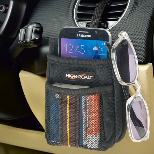 High Road Vehicle Driver Vent Caddy Black