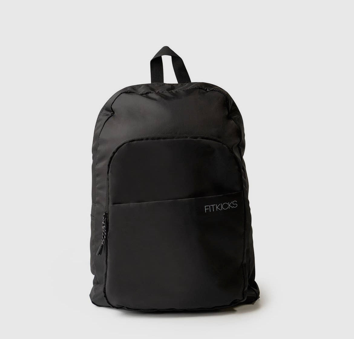 DM Merchandising - FITKICKS Hideaway Packable Backpack Black