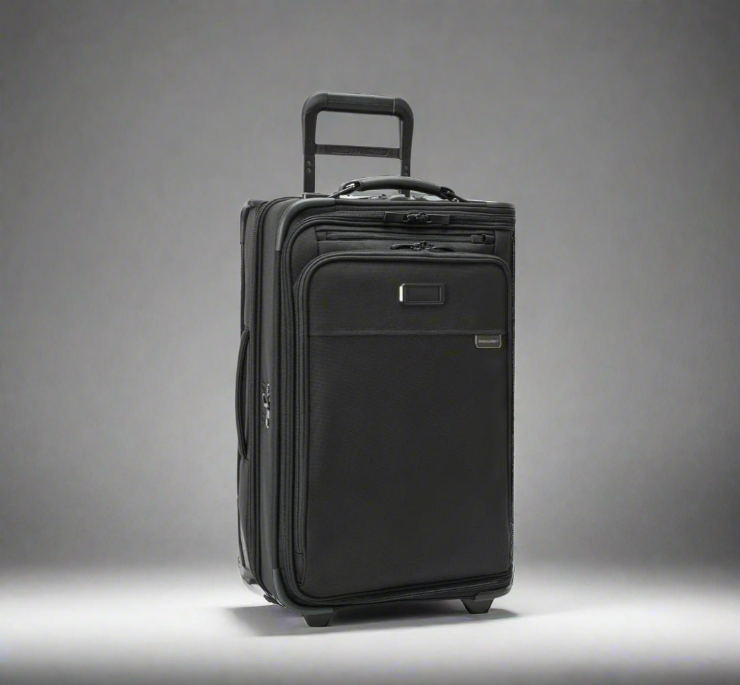 Briggs & Riley Baseline 22" Carry-On 2-Wheeled Garment Bag (Free Monogram)- BLU175 Black