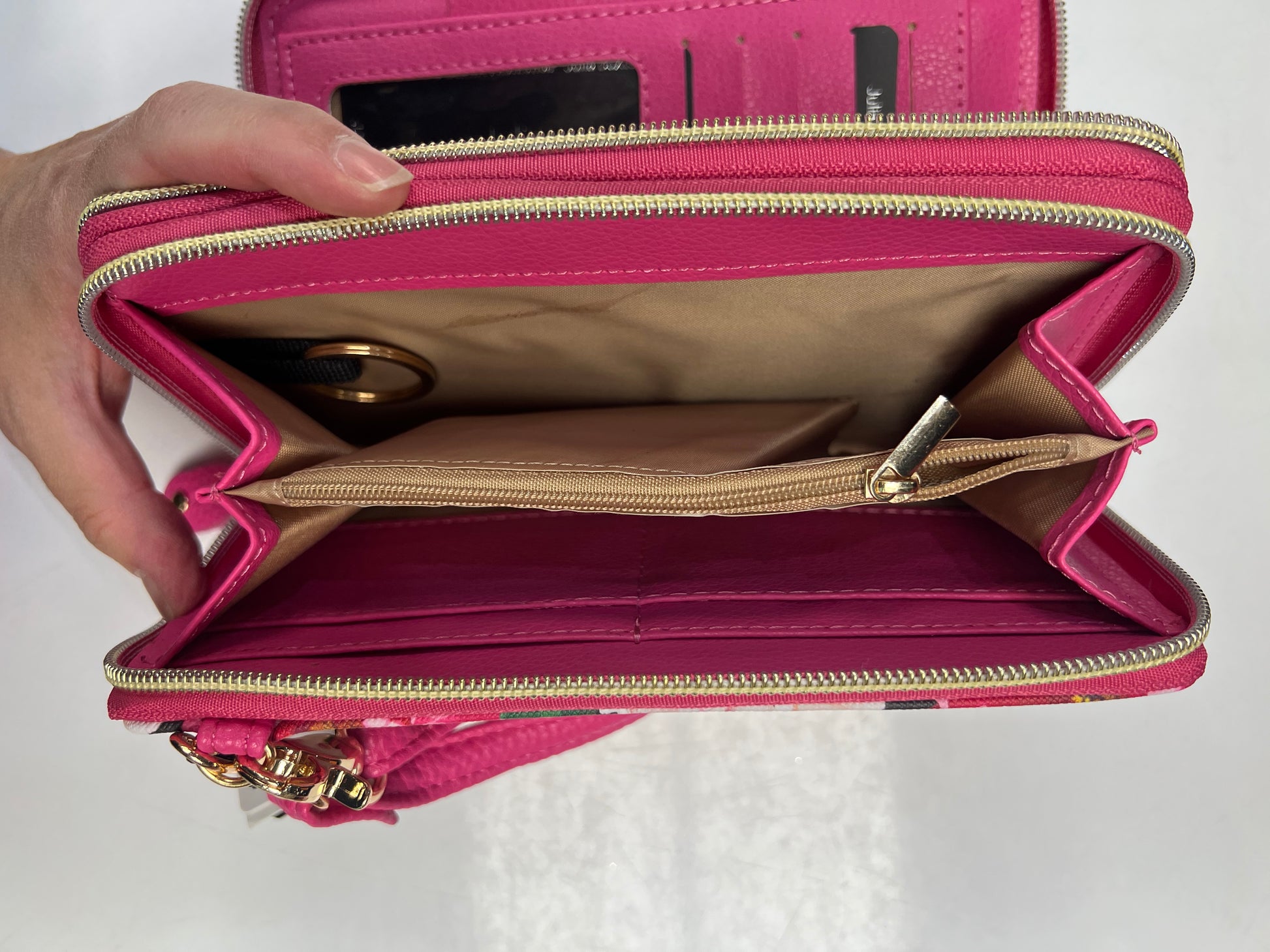 Buxton Trudy Everywhere Wallet on a String-Vegan