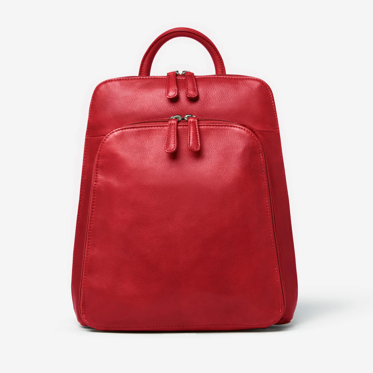 Osgoode Marley Leather RFID Organizer Backpack- 4613 Garnet