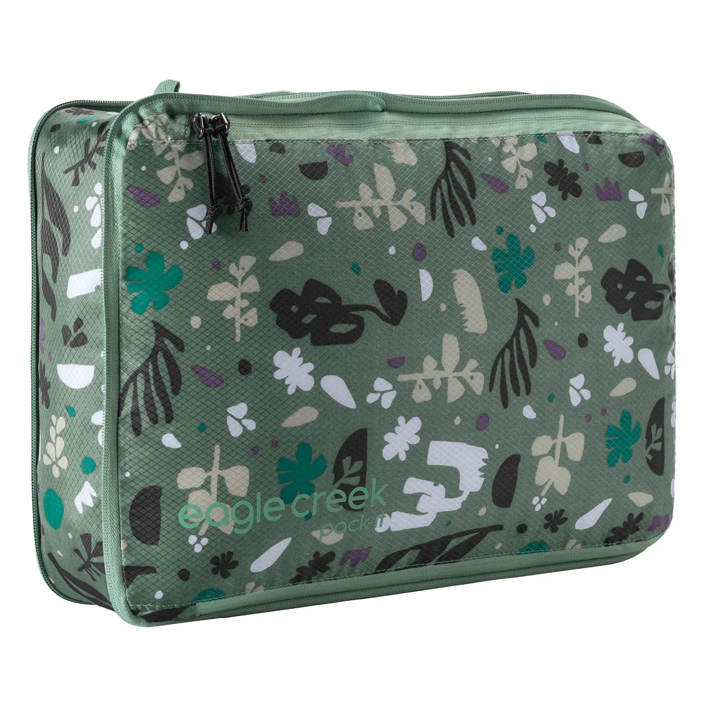 Eagle Creek Pack-It Isolate Compression Cube- Medium Roots and Shoots: Duck Green