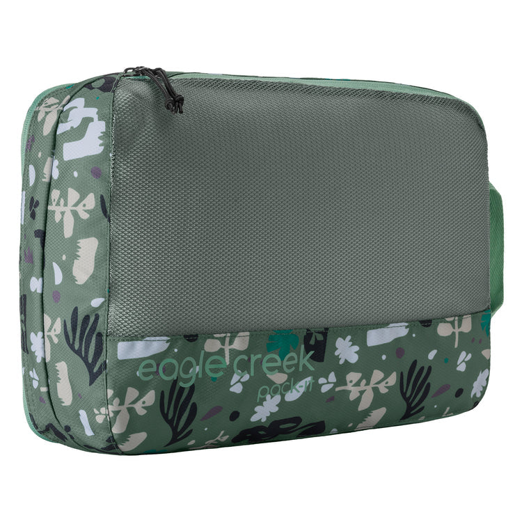Eagle Creek Pack-It Reveal Clean/Dirty Cube- Medium Roots and Shoots: Duck Green