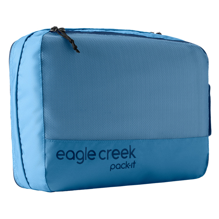 Eagle Creek Pack-It Reveal Clean/Dirty Cube- Medium Blue Dawn