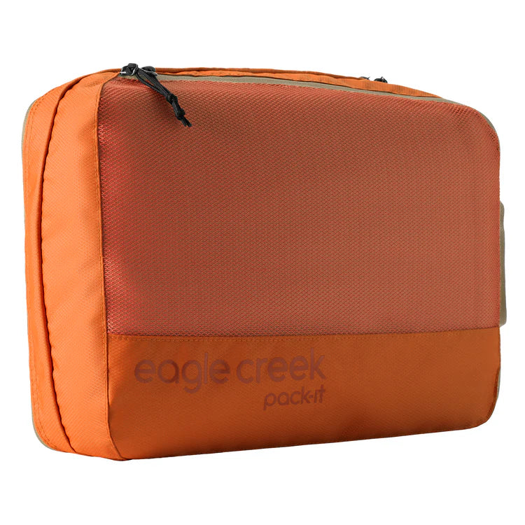 Eagle Creek Pack-It Reveal Clean/Dirty Cube- Medium Mandarin