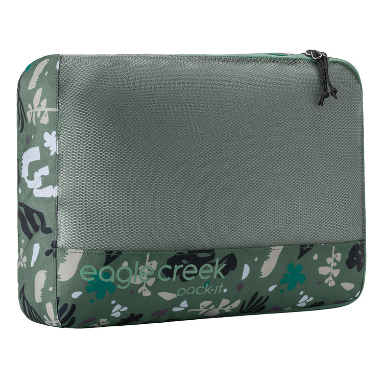 Eagle Creek Pack-It Reveal Cube- Medium Roots and Shoots: Duck Green