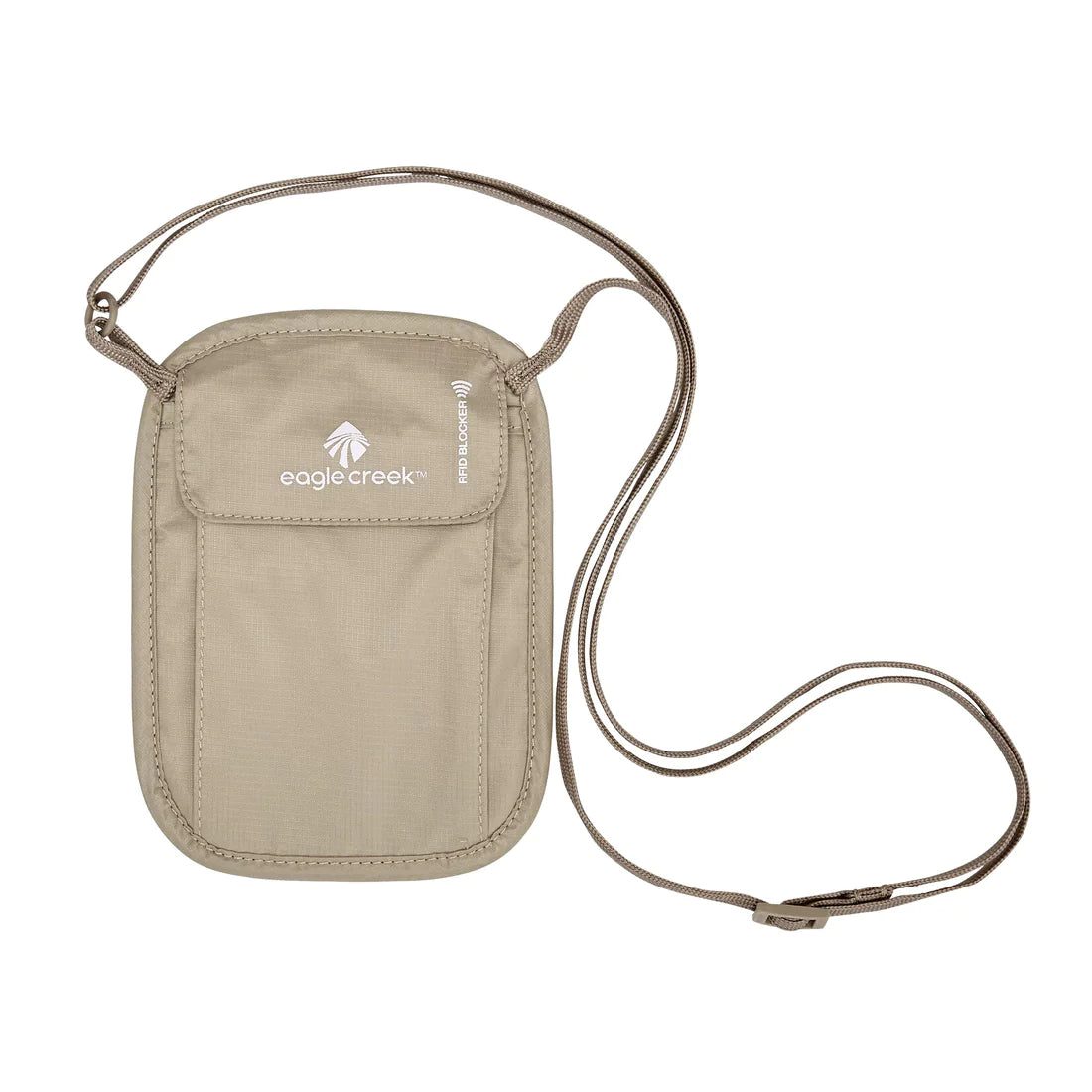 Eagle Creek RFID BLOCKER NECK WALLET- $22.95 Tan