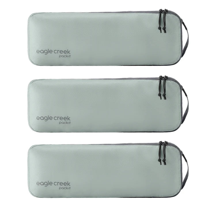 Eagle Creek- Pack-It Isolate Slim Cube Set- Size M/M/M Storm Grey