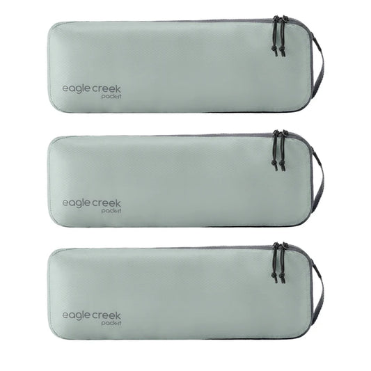 Eagle Creek- Pack-It Isolate Slim Cube Set- Size M/M/M Storm Grey