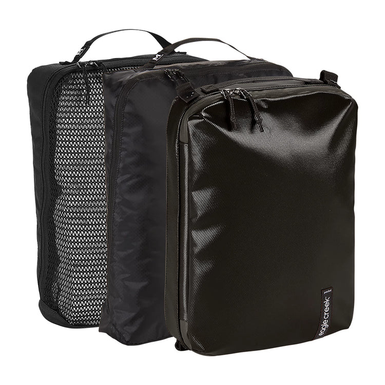 Eagle Creek PACK-IT™ MIXED Packing CUBE SET M/M/M Black