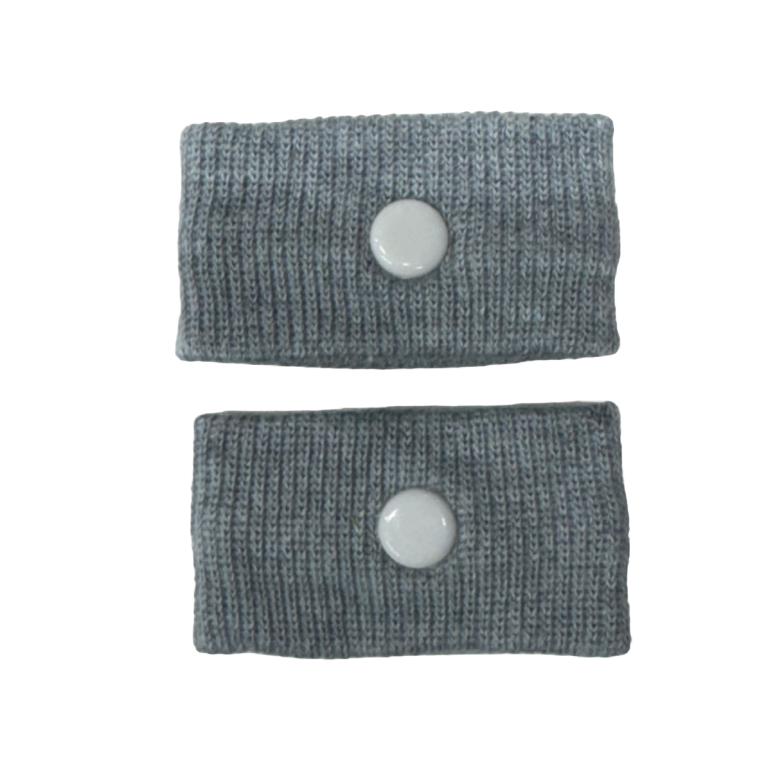 Anti-Nausea Wristbands (1 pair) Grey