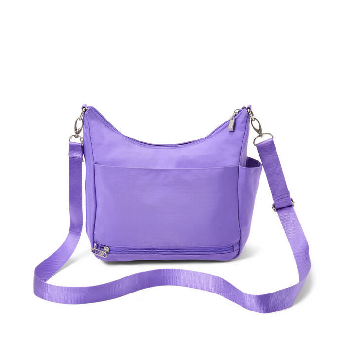 Baggallini Modern Everywhere Hobo Crossbody w/ Trolley Sleeve & RFID Wristlet Wallet