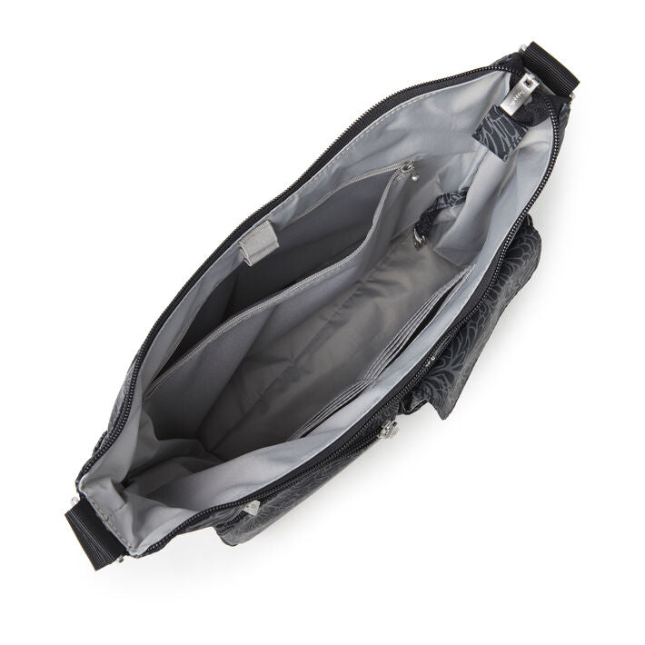 Baggallini Everywhere Crossbody Bagg With RFID Removable Wristlet Wallet