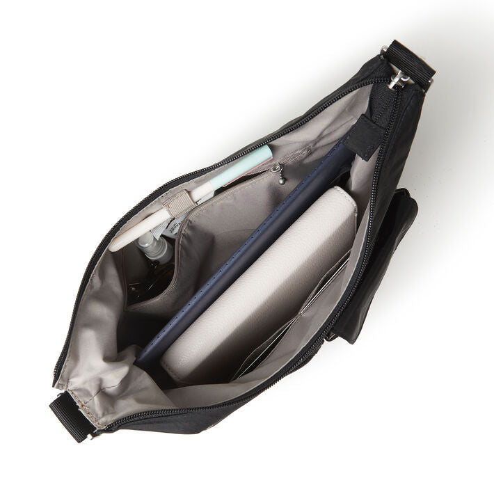 Baggallini Everywhere Crossbody Bagg With RFID Removable Wristlet Wallet