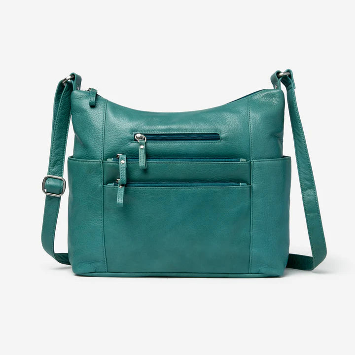 Osgoode Marley Everyday Leather Tote Handbag- 7008 Teal