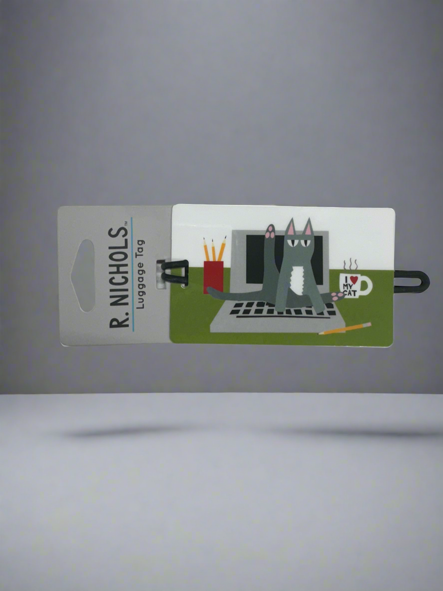 R. NICHOLS Placard Luggage Tag