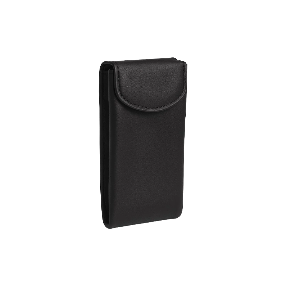 Osgoode Marley Leather Double Eyeglass Case- 1706 Black