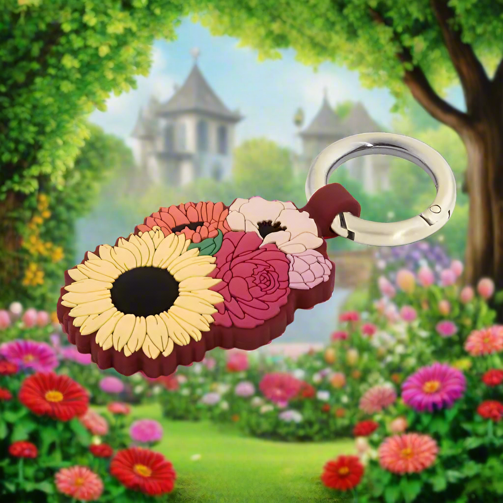 Bagnet Magnetic Bag Clip- Silicone Designs Full Bloom