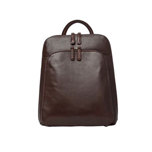 Osgoode Marley Leather RFID Organizer Backpack- 4613 Espresso