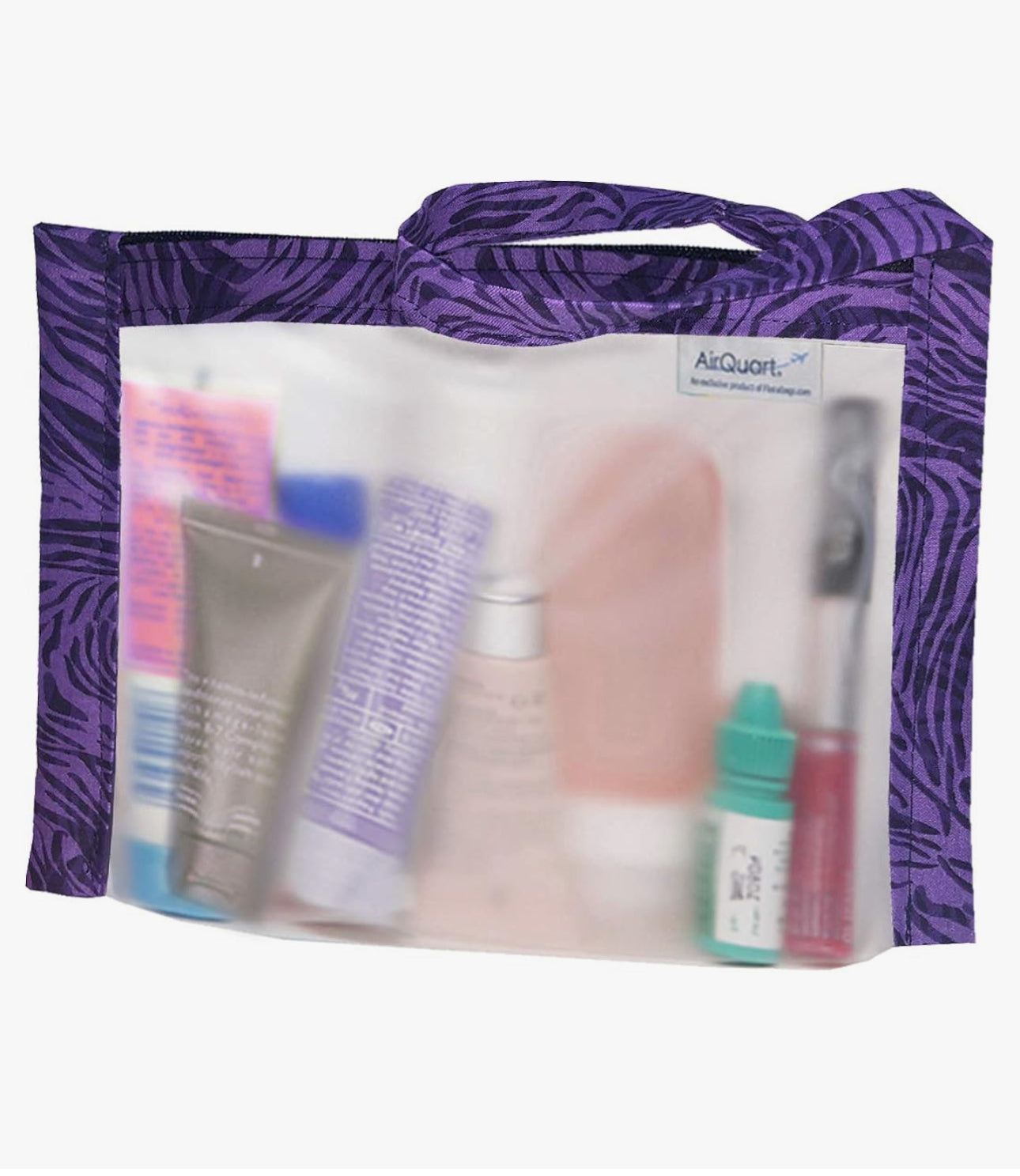 AIRQUART 3-1-1 Toiletry Travel Bag Purple Shadow