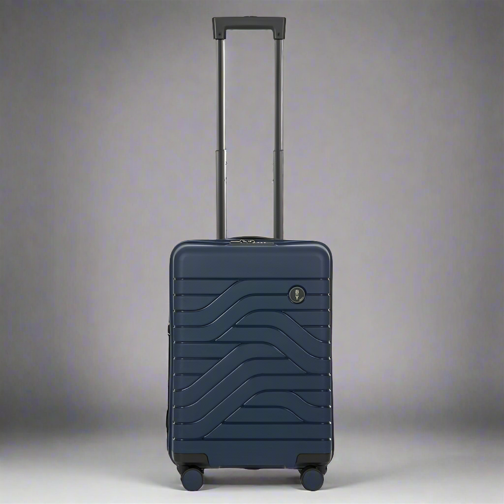 Bric's Ulisse 21" Carry-On Hardside Expandable Spinner Midnight Blue
