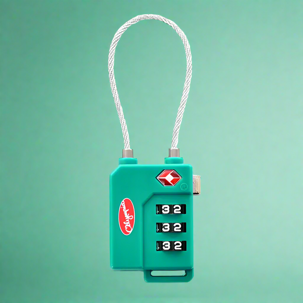Olympia USA TSA Cable Combination Lock- $12 Mint