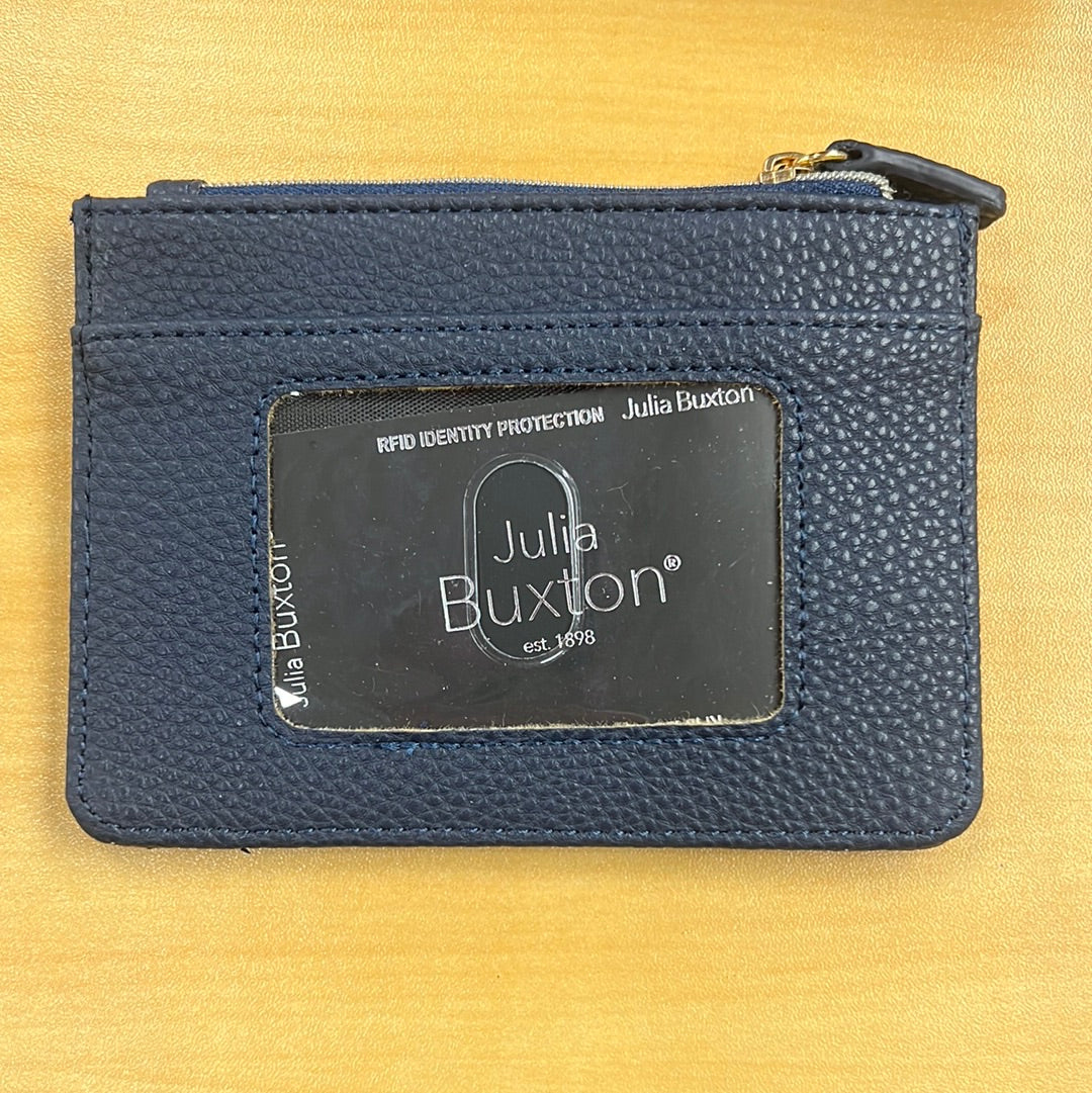 On Sale- Julia Buxton Textured RFID Pik-Me-Up Slot Coin Pouch