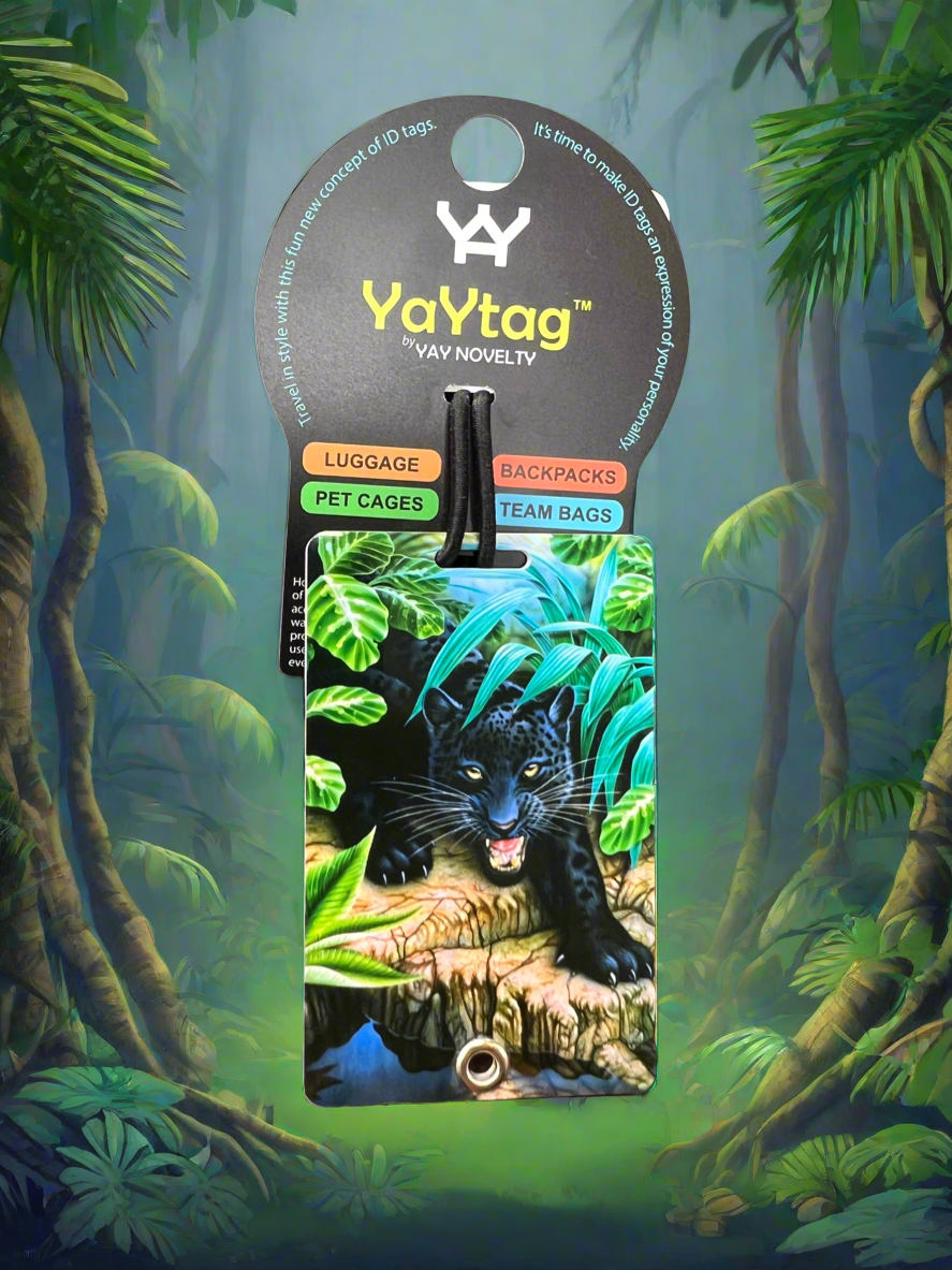 YAY Luggage Tags Panther
