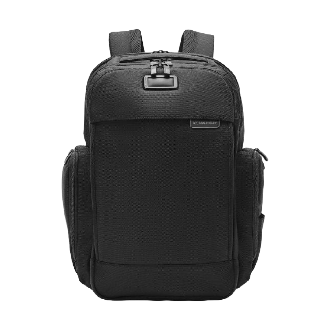 Briggs & Riley Baseline Traveler Backpack (Free Monogram)- BL300 Black