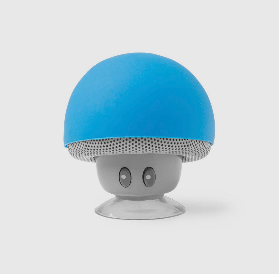 DM Merchandising - Modern Monkey® Shake Your Shiitake Mini Rechargeable Bluetooth Speaker/Phone Stand Blue