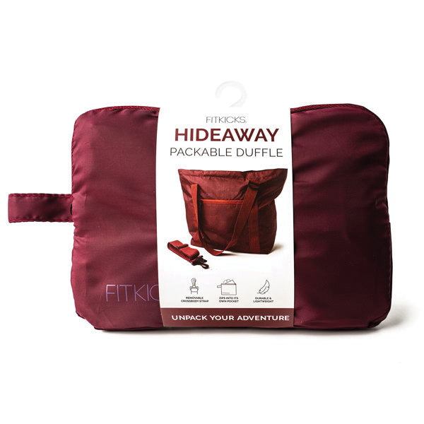 Fitkicks Hideaway Packable Duffle/Tote