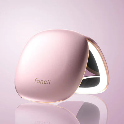 Fancii -Mila- Rechargeable Compact Travel Mirror Rose Gold